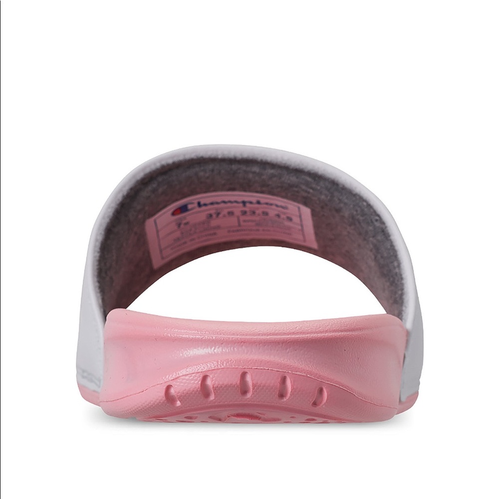 Champion Super Slide Split Script Pink Slides - image 6